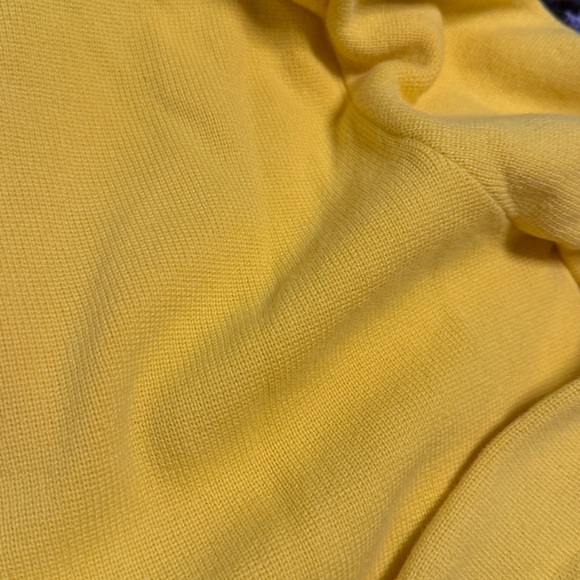 Lauren Ralph Lauren yellow moto jacket…sweater - Picture 9 of 9